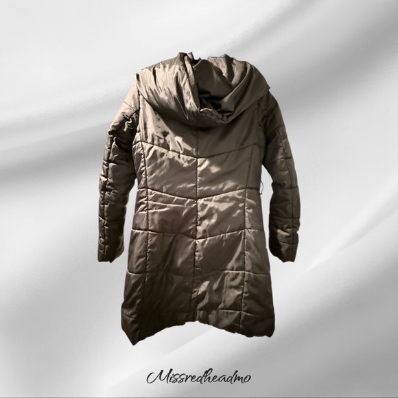 Converse Women's Black Puffer Jacket - Picture 4 of 8